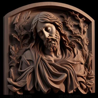 3D model st jesus (STL)